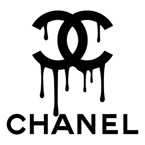 chanel dripping logo|chanel dripping logo transparent.